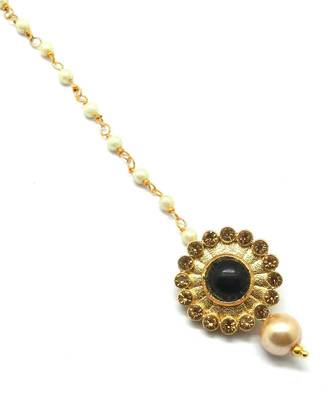 Gold Plated Maang Tikka For Women & Girls 2