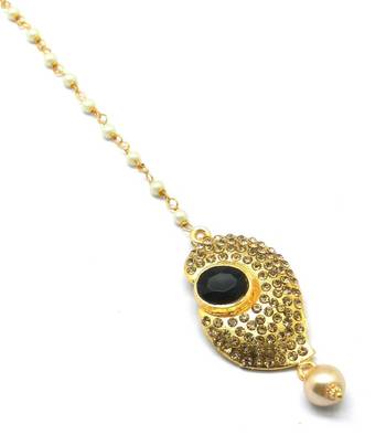 Gold Plated Maang Tikka For Women & Girls 2
