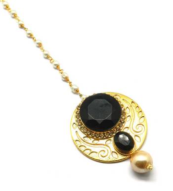 Gold Plated Maang Tikka For Women & Girls 1