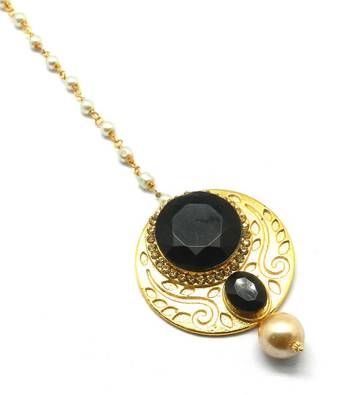 Gold Plated Maang Tikka For Women & Girls 2