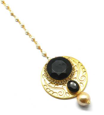 Gold Plated Maang Tikka For Women & Girls 3