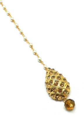 Gold Plated Maang Tikka For Women & Girls 2