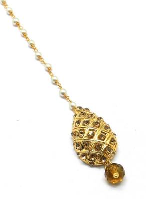 Gold Plated Maang Tikka For Women & Girls 3