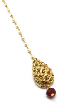 Gold Plated Maang Tikka For Women & Girls 1