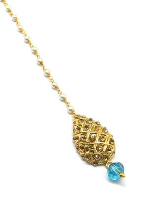 Gold Plated Maang Tikka For Women & Girls 1