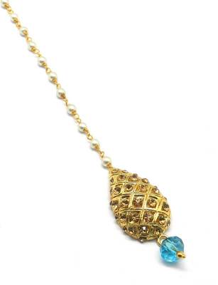 Gold Plated Maang Tikka For Women & Girls 2
