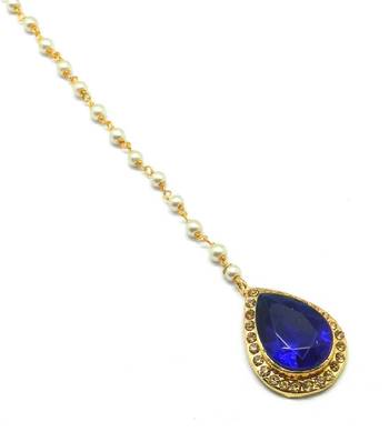 Gold Plated Maang Tikka For Women & Girls 1
