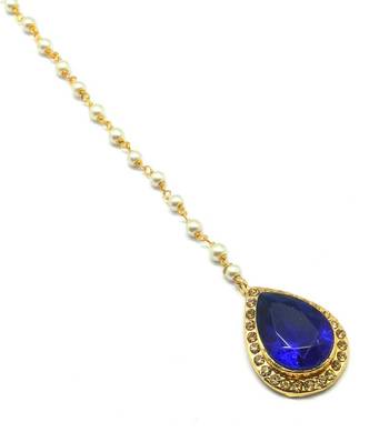 Gold Plated Maang Tikka For Women & Girls 2