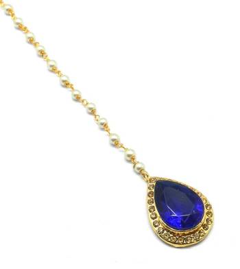 Gold Plated Maang Tikka For Women & Girls 3