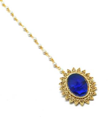 Gold Plated Maang Tikka For Women & Girls 1