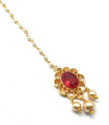 Gold Plated Maang Tikka For Women & Girls 2
