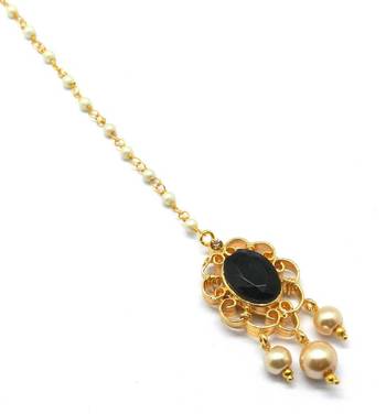 Gold Plated Maang Tikka For Women & Girls 3