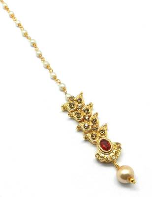 Gold Plated Maang Tikka For Women & Girls 2