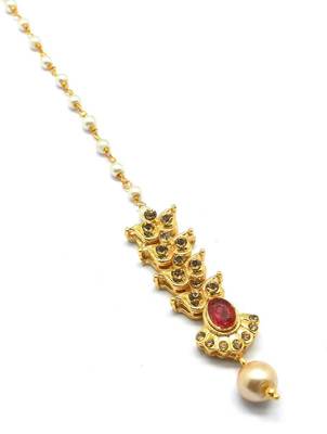 Gold Plated Maang Tikka For Women & Girls 2