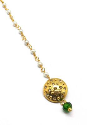 Gold Plated Maang Tikka For Women & Girls 1