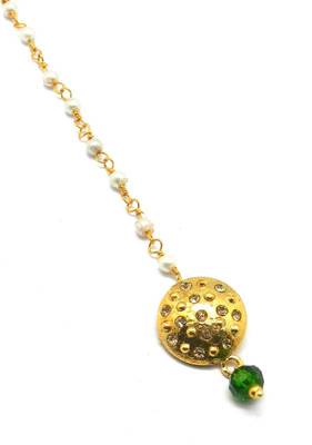 Gold Plated Maang Tikka For Women & Girls 3