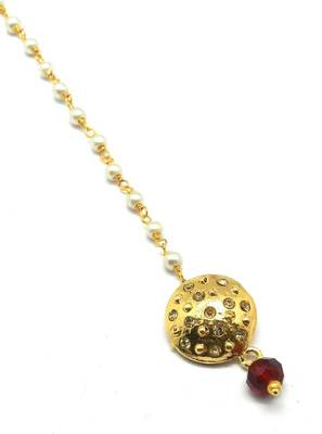 Gold Plated Maang Tikka For Women & Girls 1