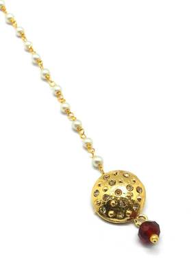 Gold Plated Maang Tikka For Women & Girls 2