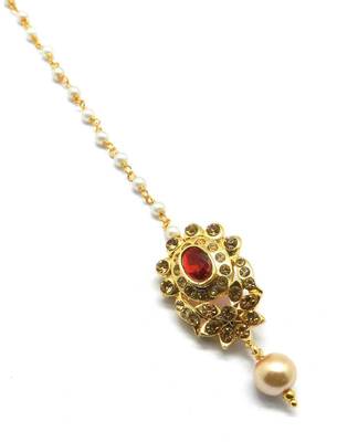 Gold Plated Maang Tikka For Women & Girls 1