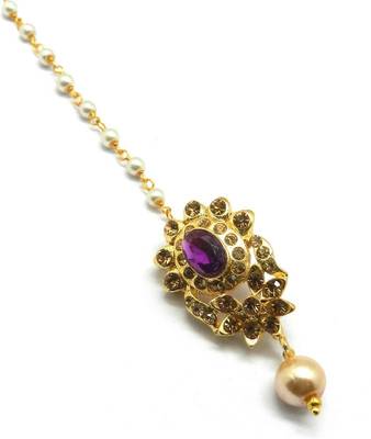 Gold Plated Maang Tikka For Women & Girls 1