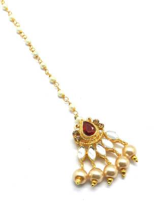 Gold Plated Maang Tikka For Women & Girls 3
