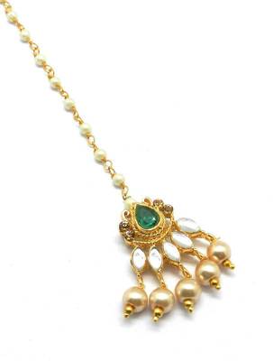 Gold Plated Maang Tikka For Women & Girls 1