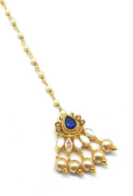 Gold Plated Maang Tikka For Women & Girls 1