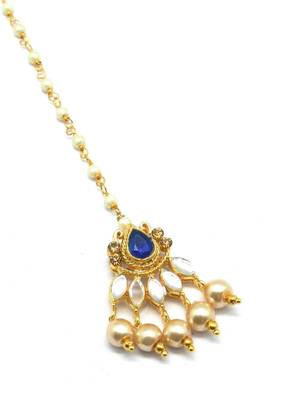 Gold Plated Maang Tikka For Women & Girls 2