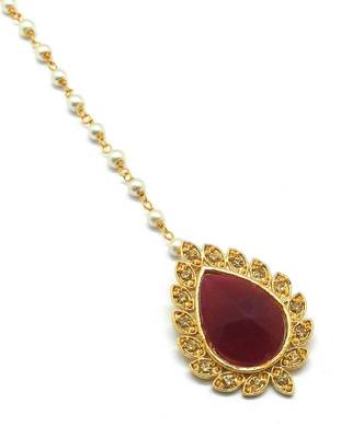 Gold Plated Maang Tikka For Women & Girls 3