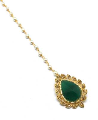 Gold Plated Maang Tikka For Women & Girls 2