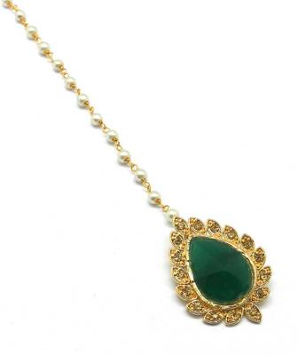 Gold Plated Maang Tikka For Women & Girls 3