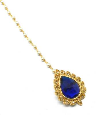 Gold Plated Maang Tikka For Women & Girls 2