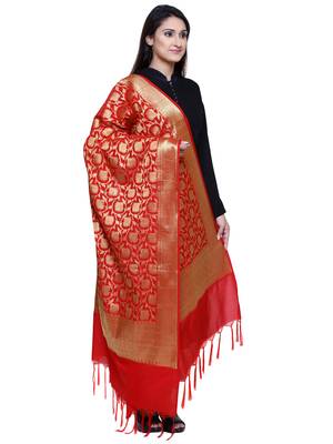 Women's Banarasi Silk Jacquard Dupatta 2