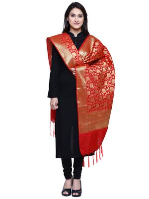 Women's Banarasi Silk Jacquard Dupatta 3