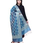 Women's Banarasi Cotton Silk Chanderi Jacquard Dupatta