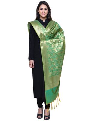 Women's Banarasi Silk Jacquard Dupatta 3