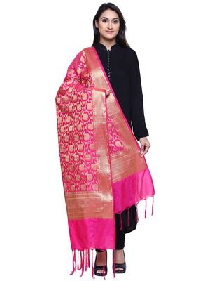 Women's Banarasi Silk Jacquard Dupatta 1