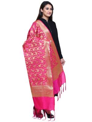 Women's Banarasi Silk Jacquard Dupatta 2