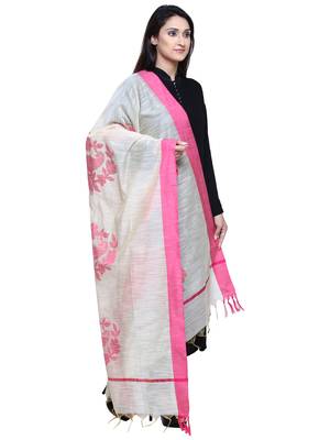 Women's Banarasi Cotton Silk Chanderi Jacquard Dupatta 2