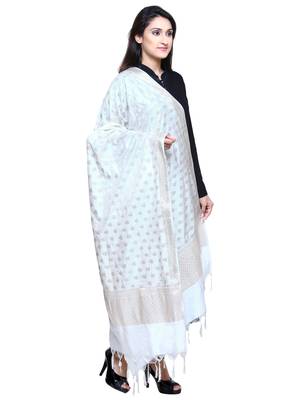Women's Banarasi Silk Jacquard Dupatta 2
