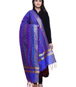 Women's Banarasi Cotton Silk Chanderi Jacquard Dupatta