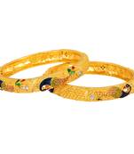 Gold bangles-and-bracelets