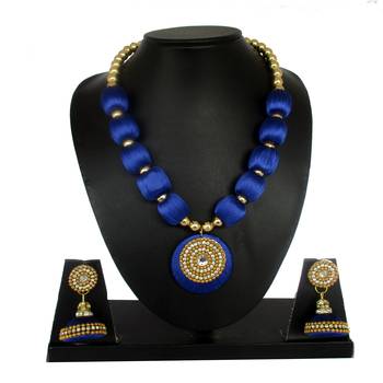 Blue necklaces 1