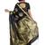 Black bengal handloom saree with blouse