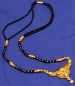 White American Diamond Traditional Mangalsutra