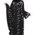 Black Embroidered Nida Abaya