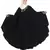 Black Embroidered Crepe Abaya