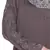 Brown Embroidered Nida Abaya