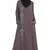 Brown Embroidered Nida Abaya