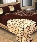 Chenille jacquard weaves Designer King Size 1 Bed Cover with 2 Pillow Covers by FRIMERR